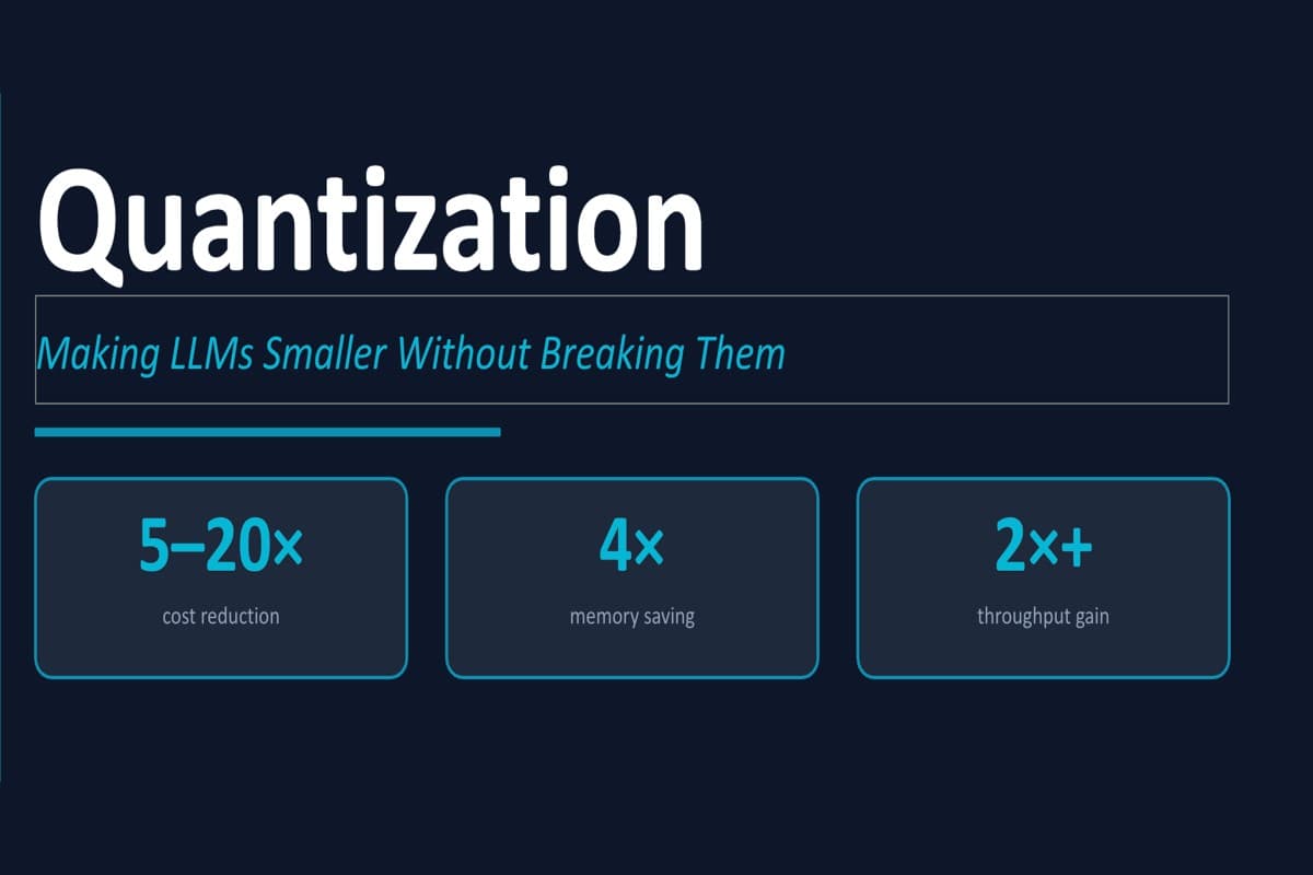 How to make LLMs cheaper without breaking them