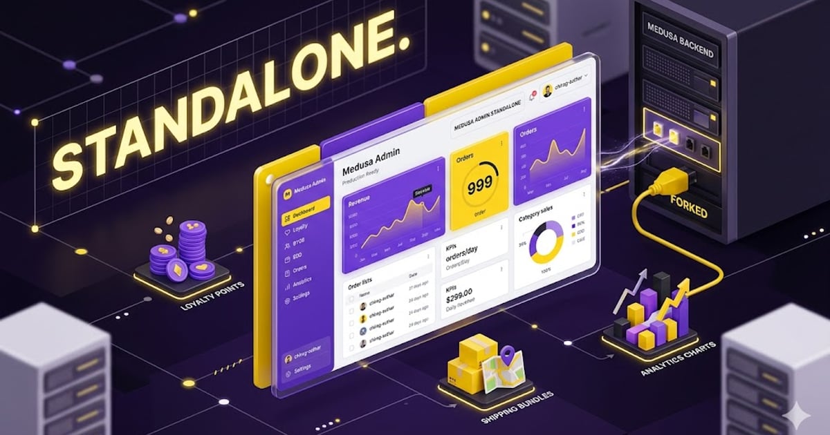 Stop Building Ecommerce Admins From Scratch | devx AI labs