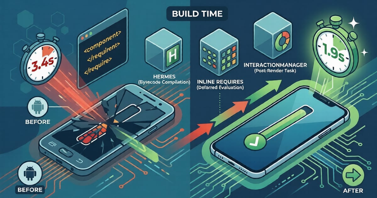 How We Cut React Native Cold Start Time | devx AI labs